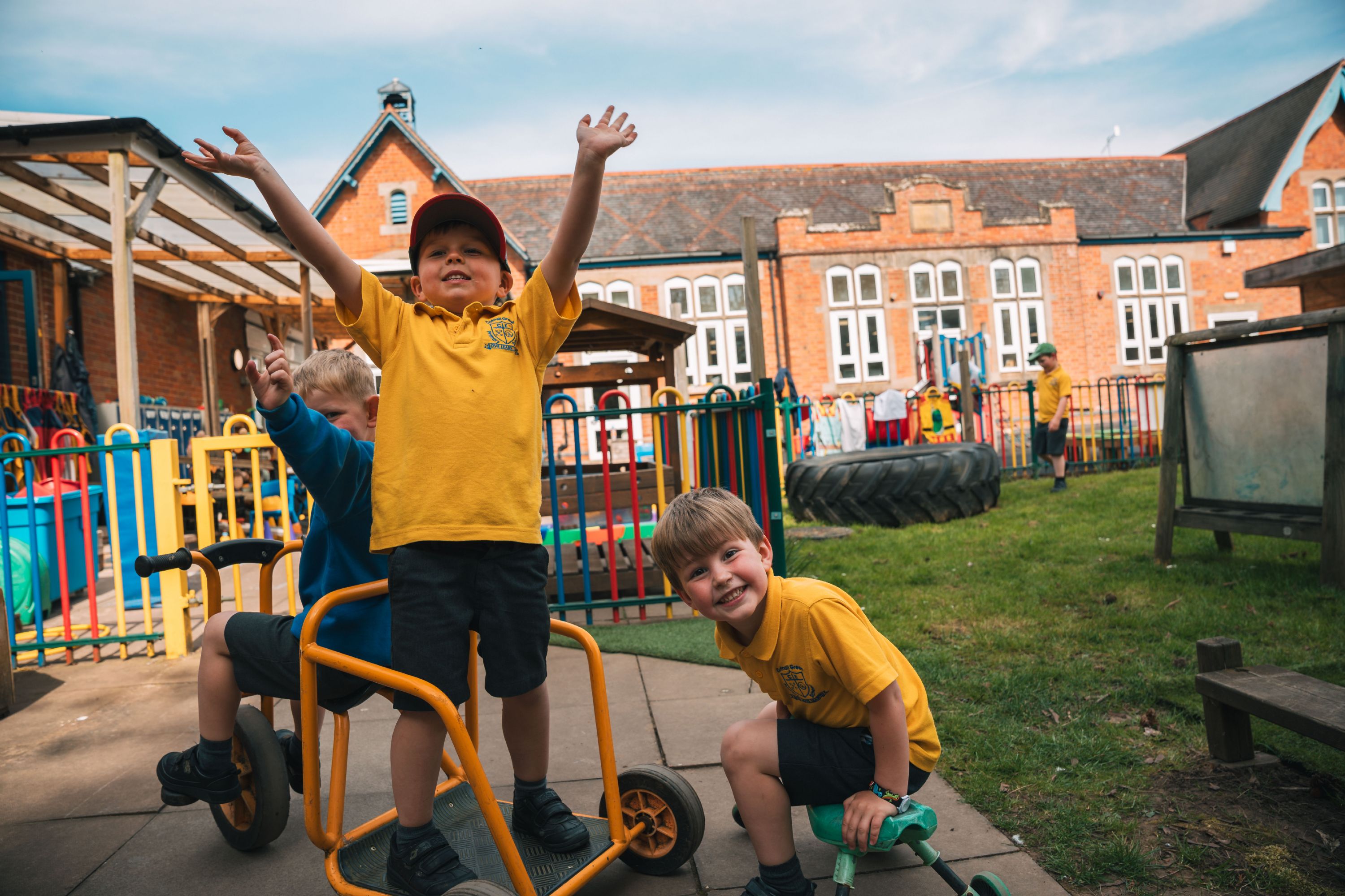 Children playing outdoor